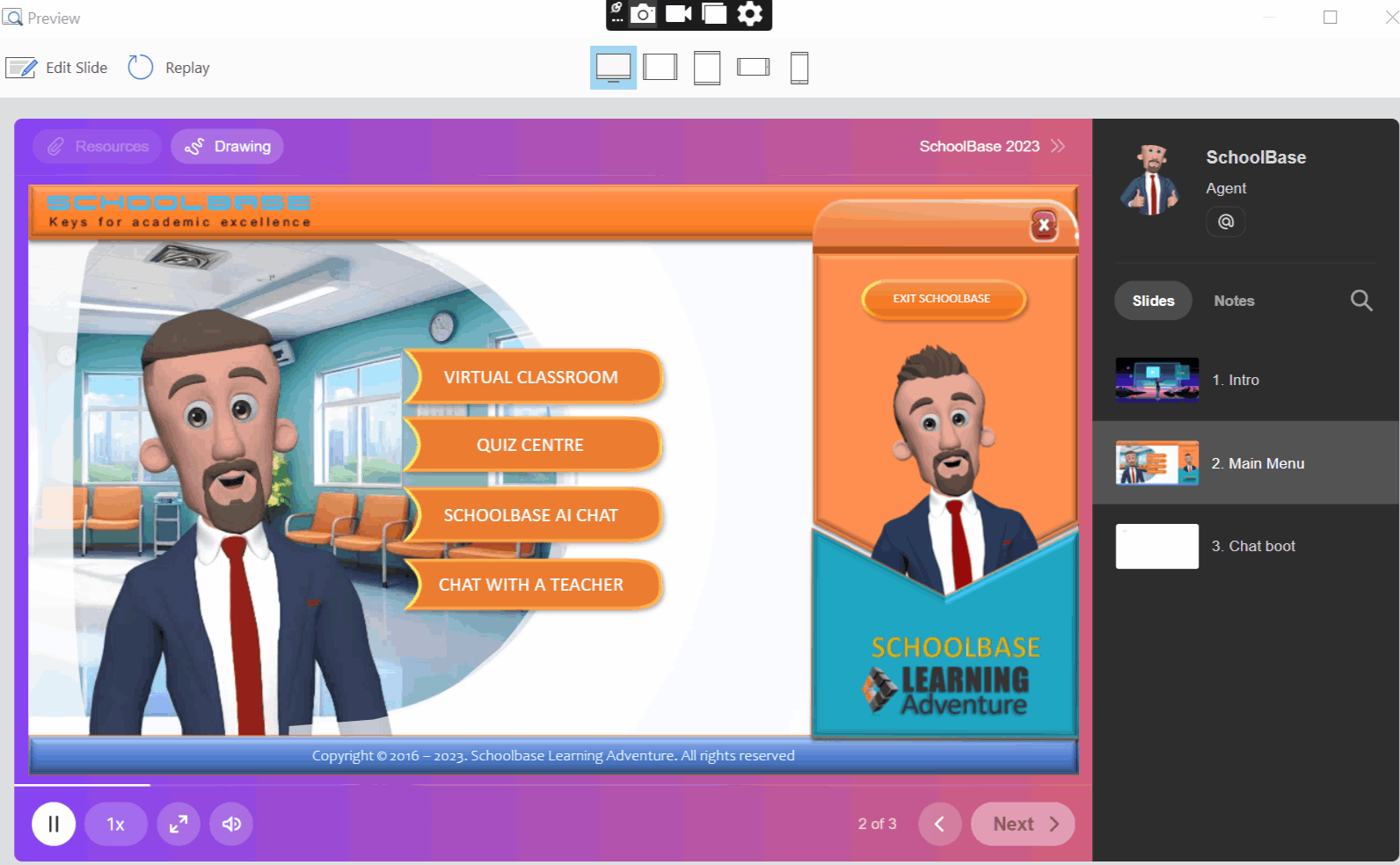SchoolBase eLearning Software